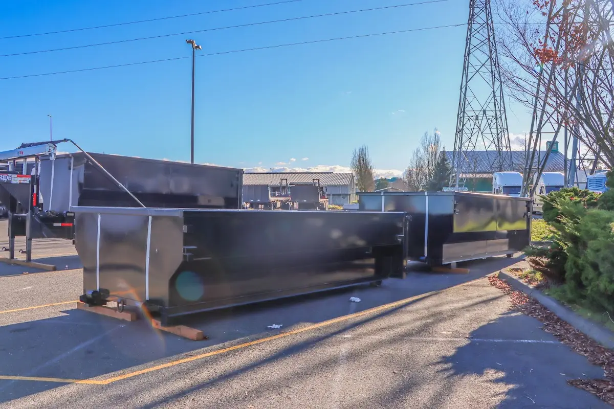 Professional dumpster rental and junk removal service in Sunset